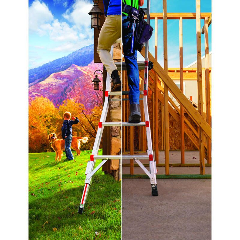Leveler Adjustable Leg Ladder Little Giant Ladders